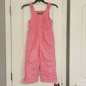Girls ski bibs
